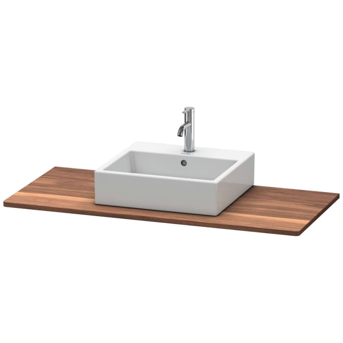 Duravit XSquare Massivholzkonsole 120 cm, mit einem Ausschnitt