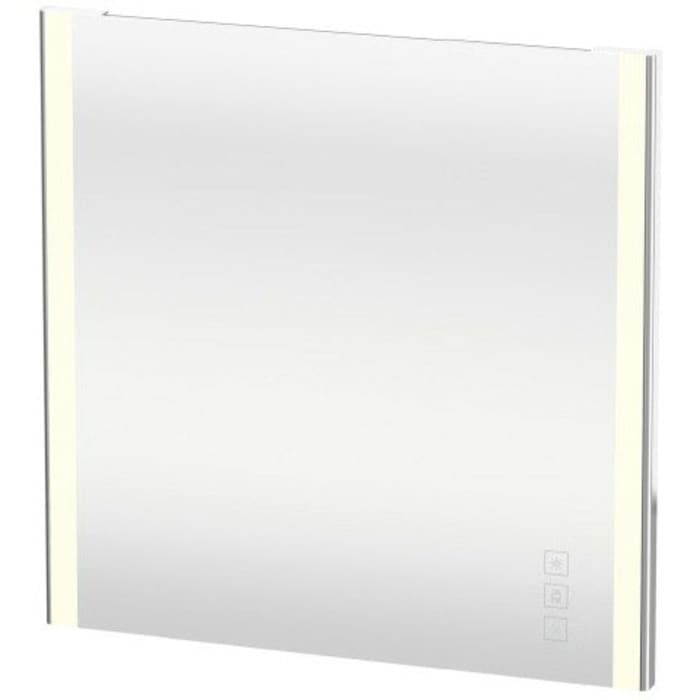 Duravit XSquare Badspiegel mit LED-Beleuchtung in 100 x 80 cm