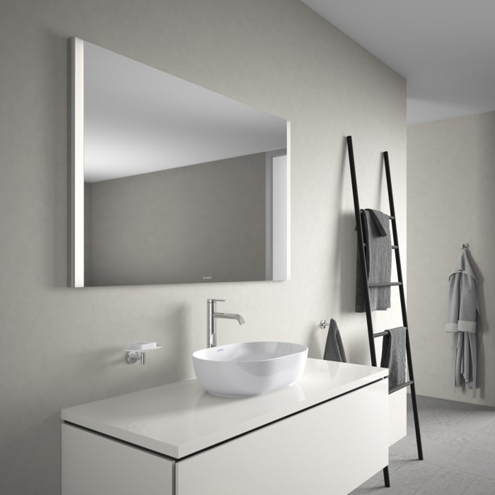 Duravit XSquare Badspiegel mit LED-Beleuchtung in 120 x 80 cm
