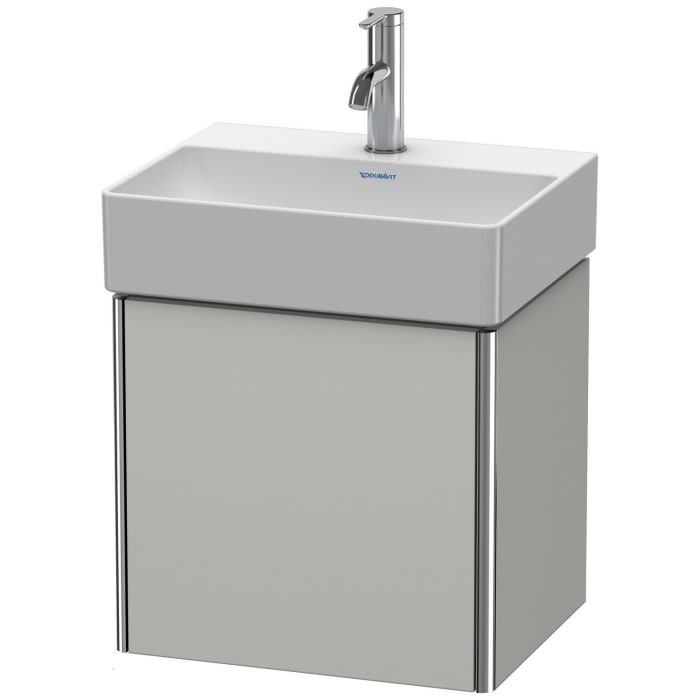 Duravit XSquare Waschtischunterbau wandhängend mit 1 Tür, Türanschlag rechts