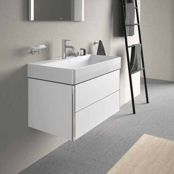Duravit XSquare Waschtischunterbau wandhängend 78,4 cm, mit 2 Schubkästen