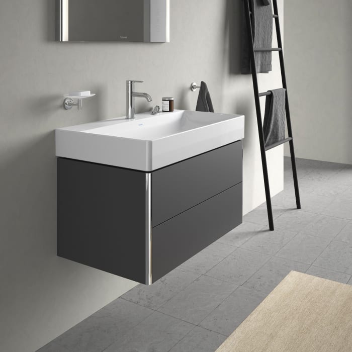 Duravit XSquare Waschtischunterbau wandhängend 78,4 cm, mit 2 Schubkästen