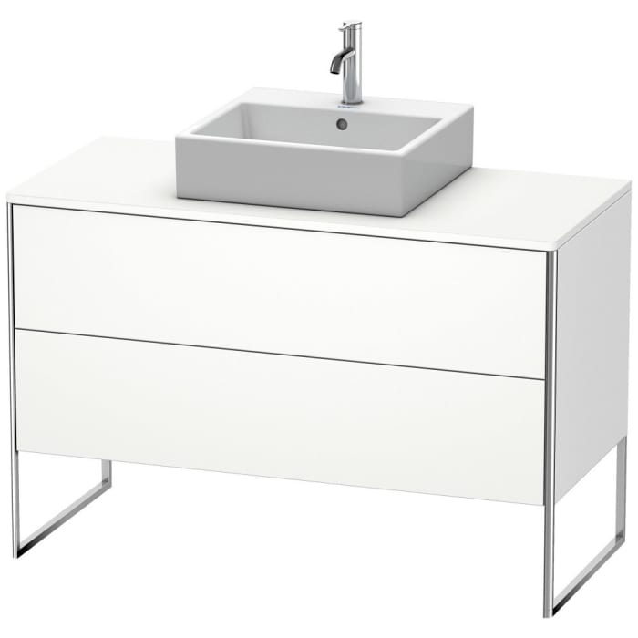 Duravit XSquare Waschtischunterbau für Konsole stehend 120 cm, mit 2 Auszüge