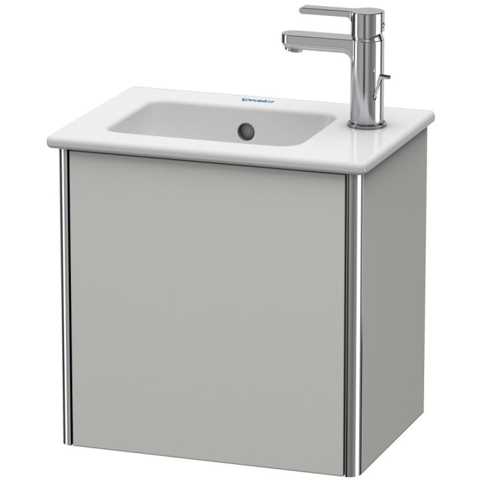 Duravit XSquare Waschtischunterbau wandhängend mit 1 Tür, Türanschlag rechts