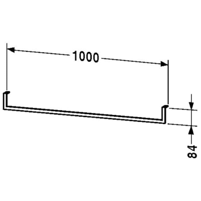Duravit Handtuchhalter 100 cm