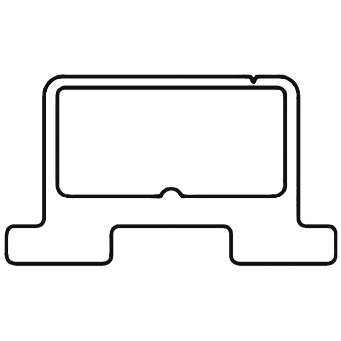 DUSCHOLUX Ersatz-Magnetprofil für Magic Five