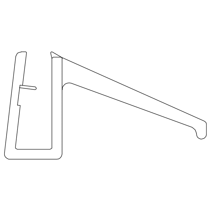 DUSCHOLUX Wasserabweisprofil für Bella Vita Round