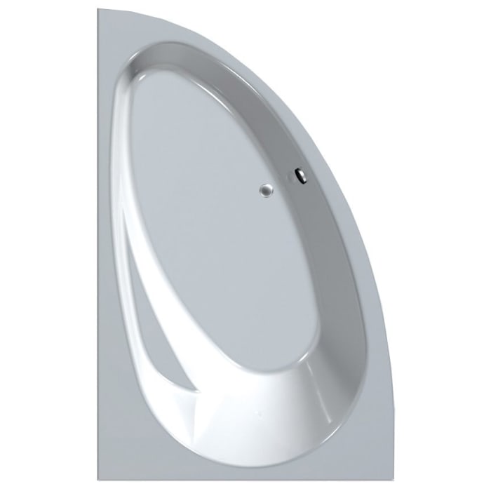 DUSCHOLUX Malaga 460 Raumsparwanne asymmetrisch links