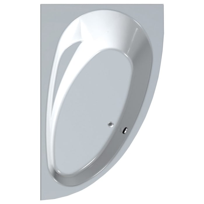 DUSCHOLUX Malaga 471 Raumsparwanne asymmetrisch rechts