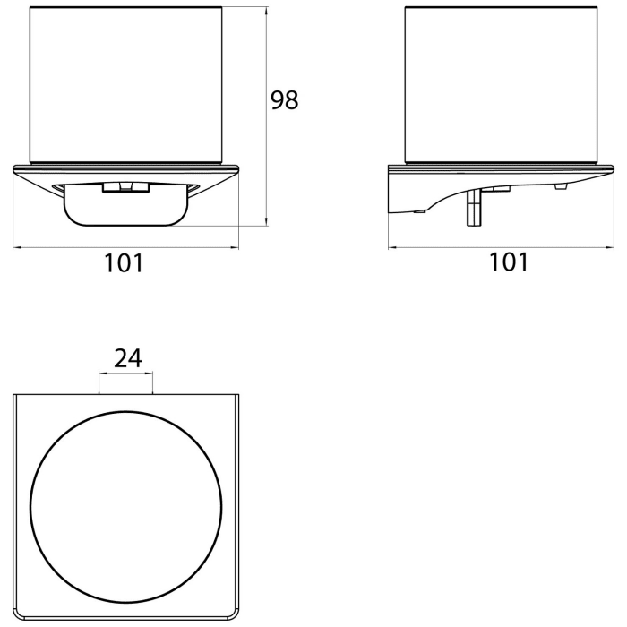 Emco art Flüssigseifenspender