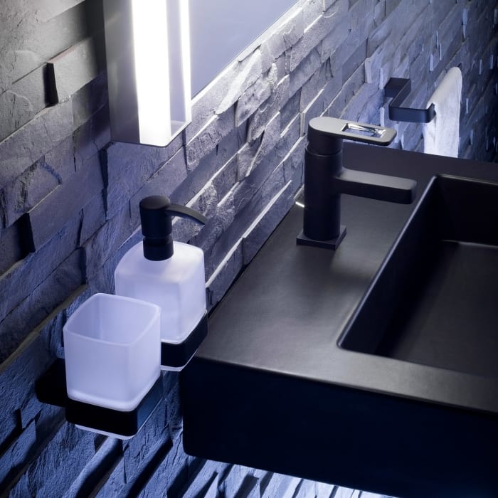 Emco Loft black Papierhalter ohne Deckel