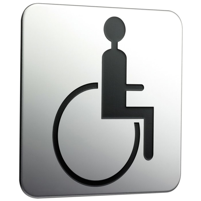 Emco system 2 Türschild Rollstuhlfahrer