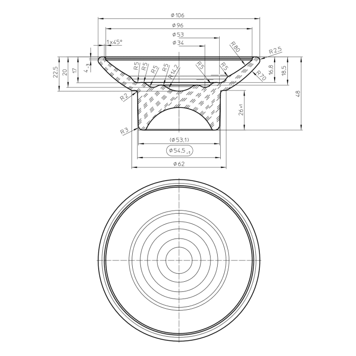 Emco Ersatz-Seifenschale