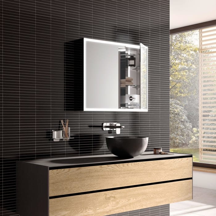 Emco asis prestige 2 LED-Lichtspiegelschrank 78,8 cm, ohne light System