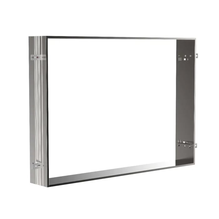 Emco Einbaurahmen für evo Einbau-Spiegelschrank 100 x 70 cm