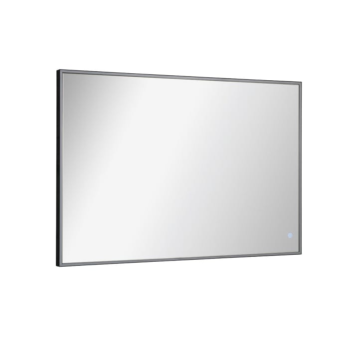 Fackelmann NEW YORK Badspiegel mit LED-Beleuchtung in den Maßen 100 x 68 cm