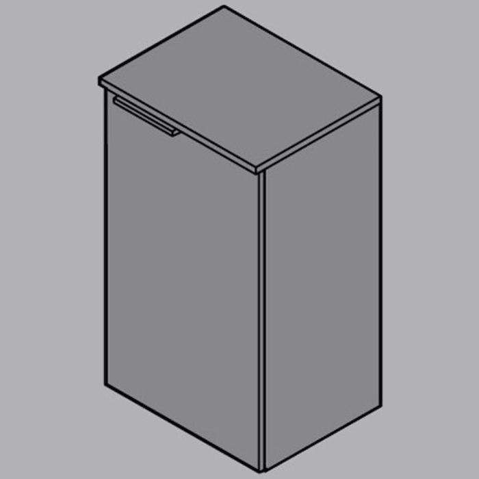 Fackelmann KARA Unterschrank 41 cm, Anschlag rechts