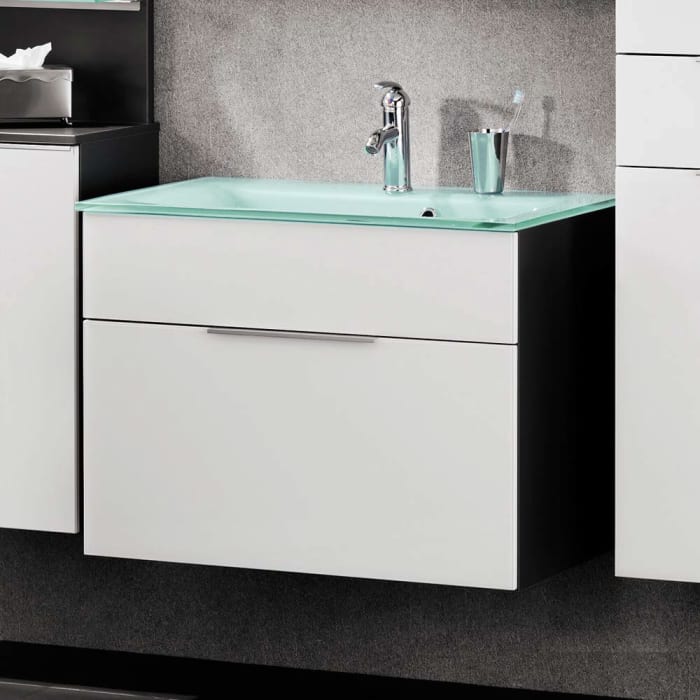 Fackelmann KARA Waschtischunterschrank 80 cm, mit 1 Großraumschublade