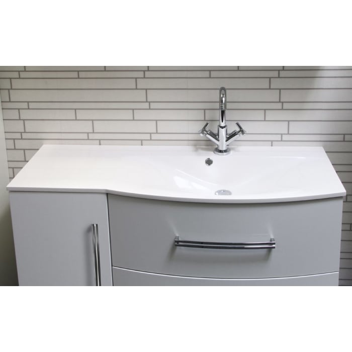 Fackelmann Gussbecken 115 cm, rechts