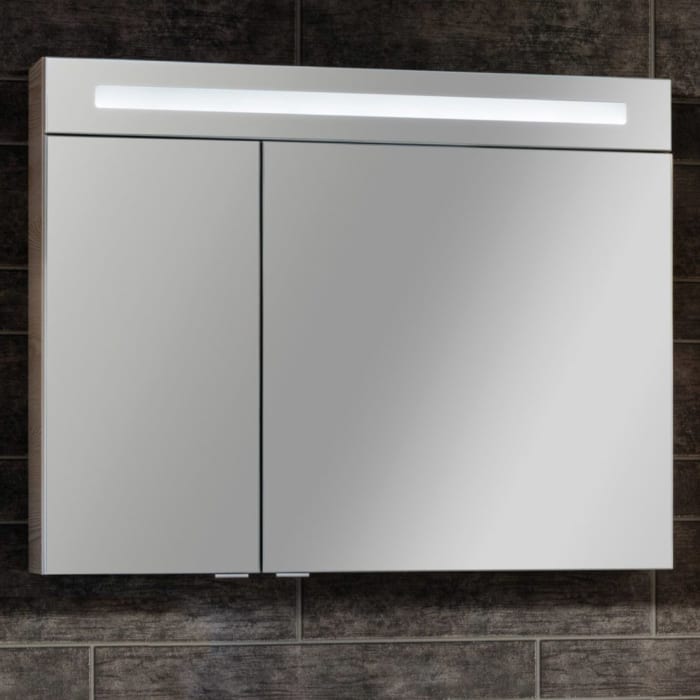 Fackelmann B.clever LED Spiegelschrank 90 cm