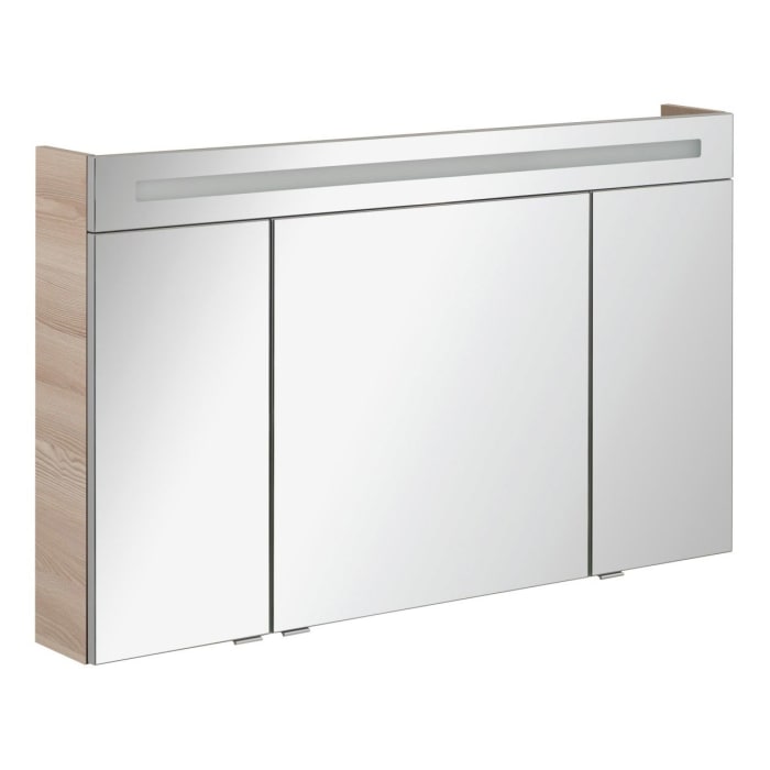 Fackelmann B.clever LED Spiegelschrank 120 cm mit 3 Türen