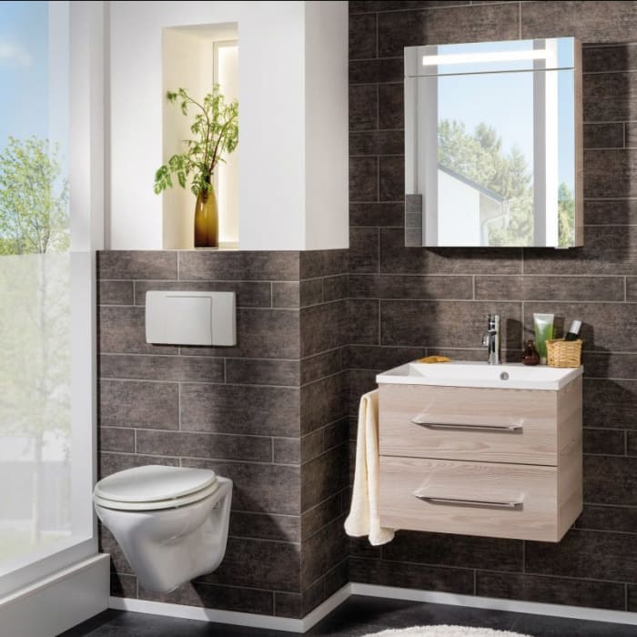 Fackelmann B.clever LED Spiegelschrank 60 cm