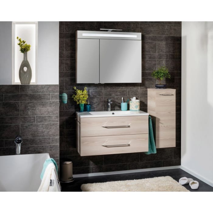 Fackelmann B.clever LED Spiegelschrank 90 cm