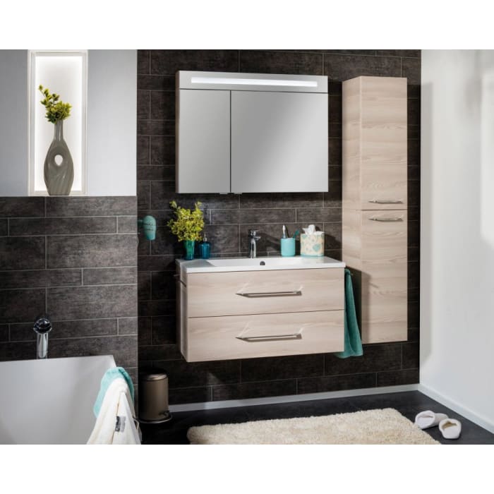 Fackelmann B.clever LED Spiegelschrank 90 cm