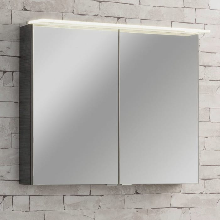 Fackelmann B.perfekt LED Spiegelschrank 80 cm