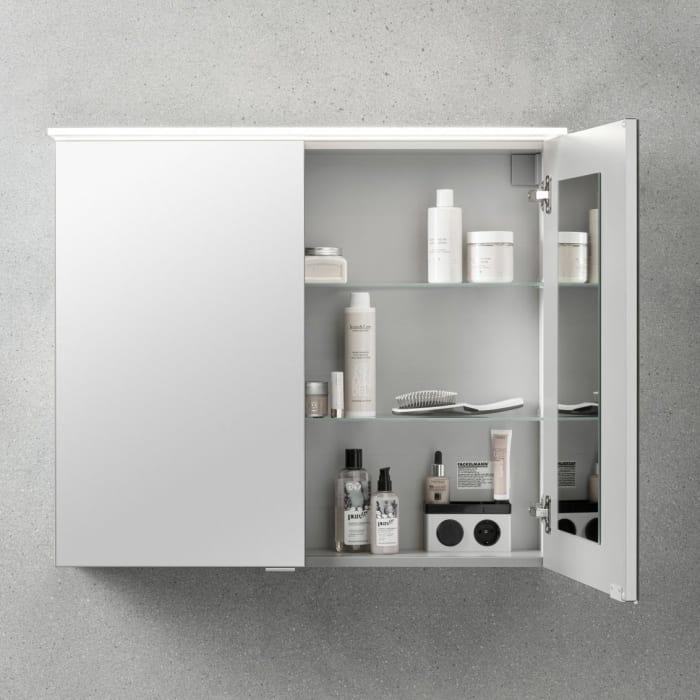 Fackelmann B.perfekt LED Spiegelschrank 80 cm