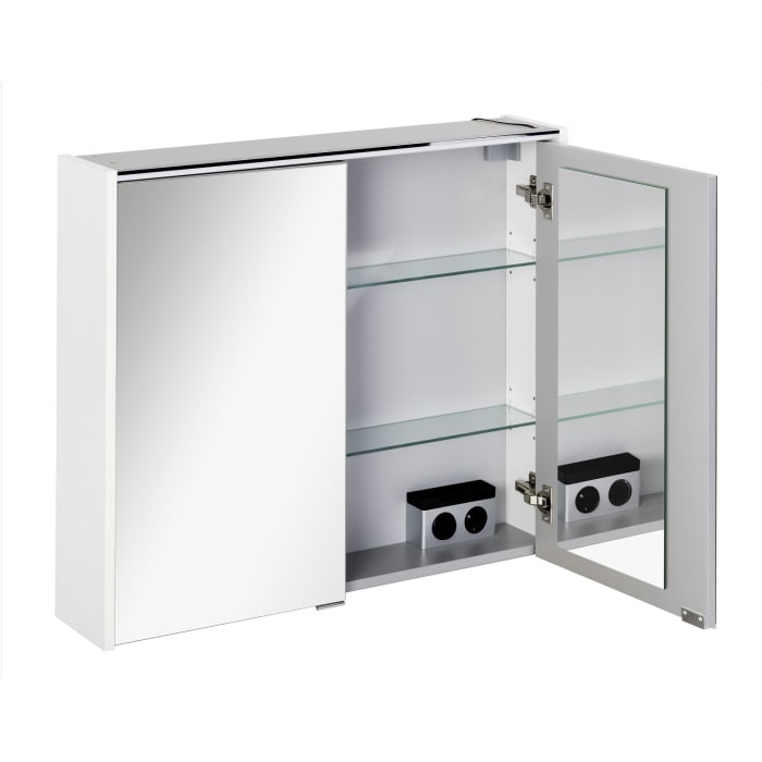 Fackelmann DENVER LED Spiegelschrank 80 cm