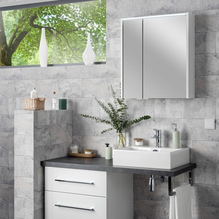 Fackelmann DENVER LED Spiegelschrank 60 cm