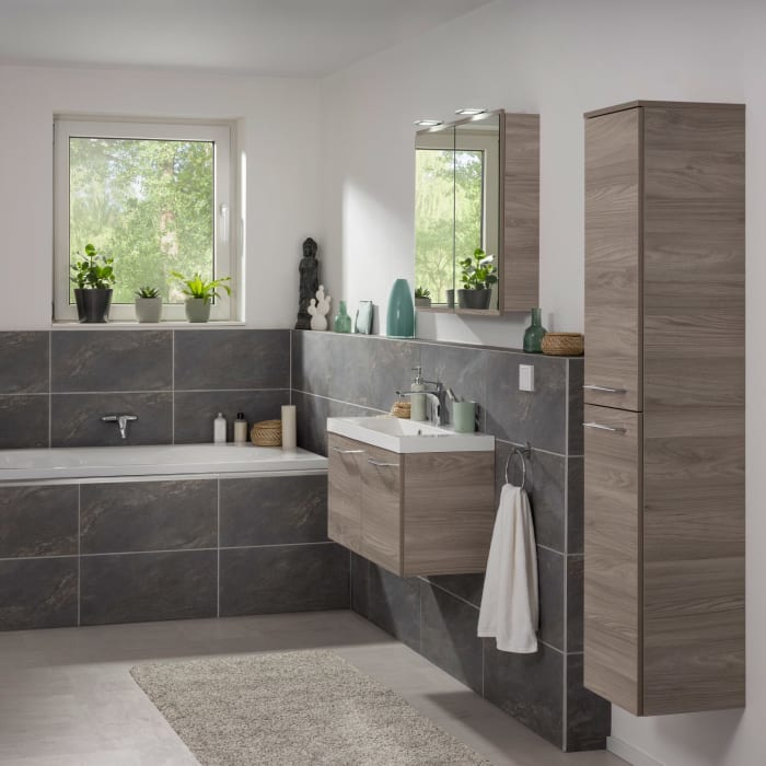 Fackelmann LIMA LED Spiegelschrank 80 cm