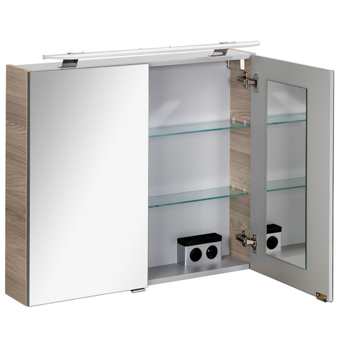 Fackelmann LUXOR LED Spiegelschrank 80 cm