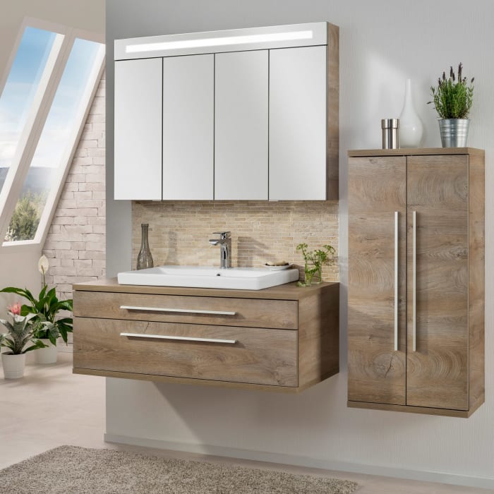 Fackelmann TWINDY LED Spiegelschrank 110 cm