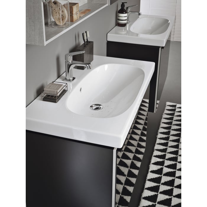 Geberit Acanto Waschtisch mit Ablagefläche 75 x 48,2 cm