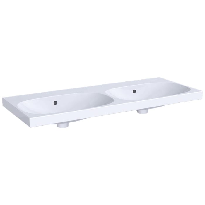 Geberit Acanto Doppelwaschtisch 120 x 48,2 cm