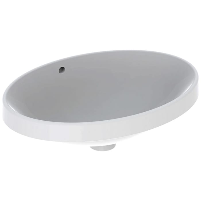 Geberit VariForm Einbauwaschtisch 55 x 40 cm, oval