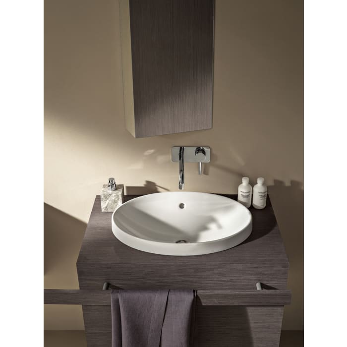 Geberit VariForm Einbauwaschtisch 55 x 40 cm, oval