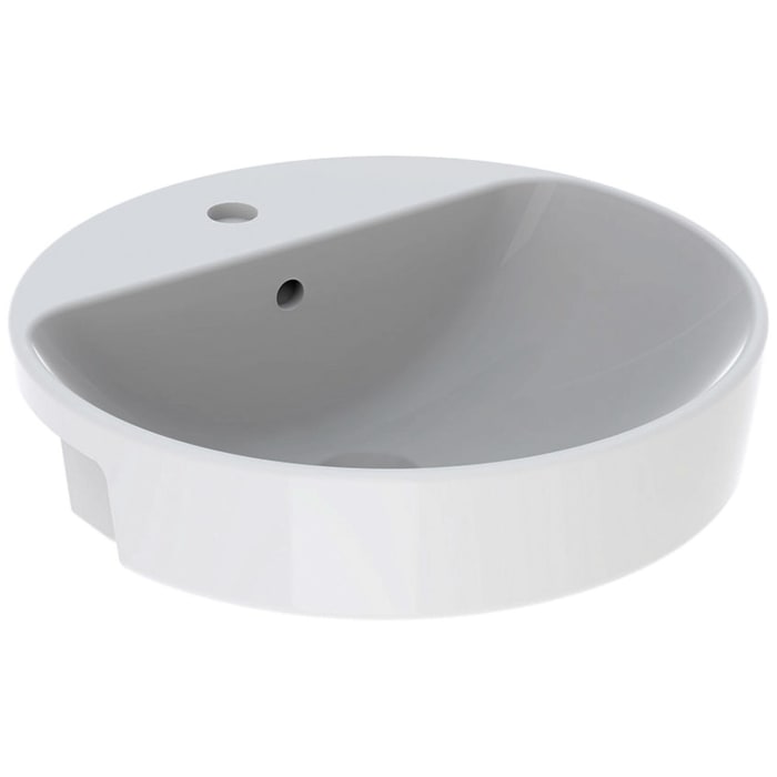 Geberit VariForm Halbeinbauwaschtisch, rund