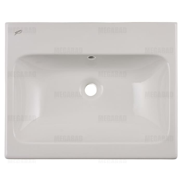 Geberit iCon Waschtisch 60 cm ohne Hahnloch