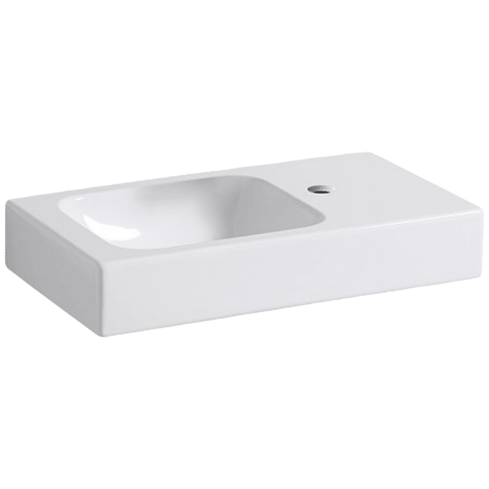 Geberit iCon Handwaschbecken 53 cm mit Ablagefläche rechts 