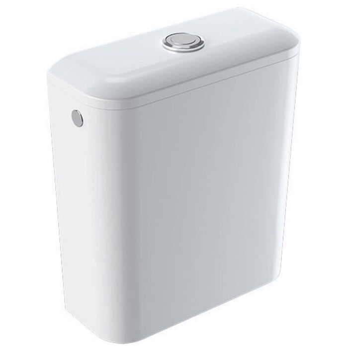 Geberit iCon Square AP-Spülkasten aufgesetzt mit 2-Mengen-Spülung