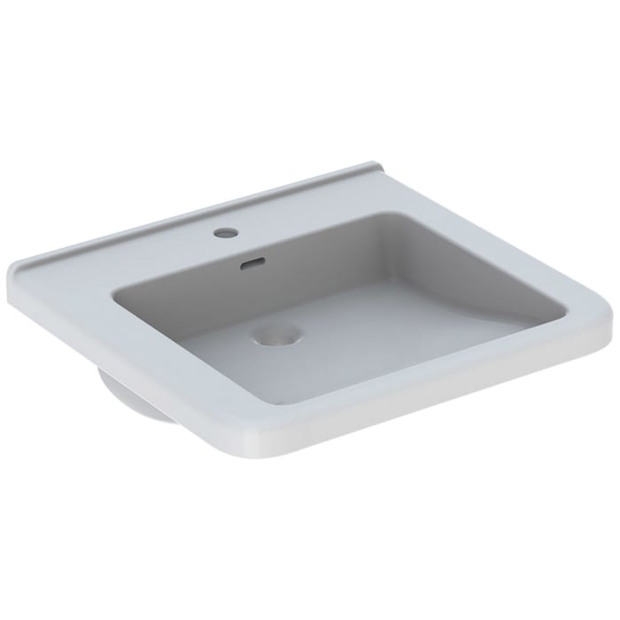 Geberit Renova Comfort Square Waschtisch 60 cm, barrierefrei