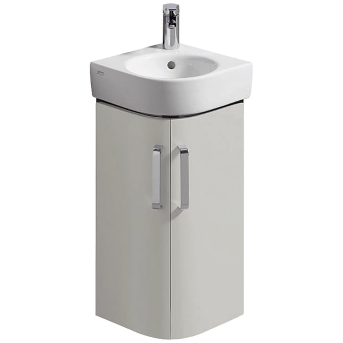 Geberit Renova Compact Eckhandwaschbecken-Unterschrank 42,5 cm