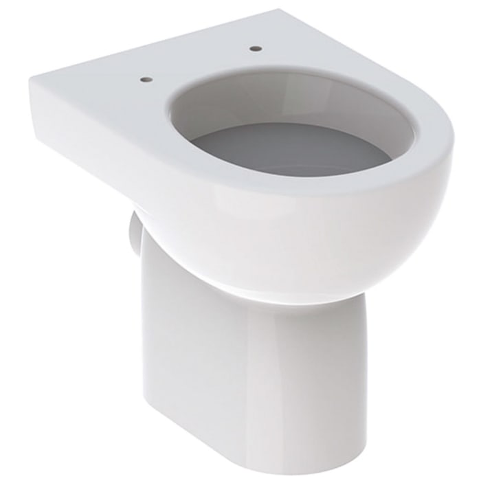 Geberit Renova Stand-WC Flachspüler, Abgang horizontal