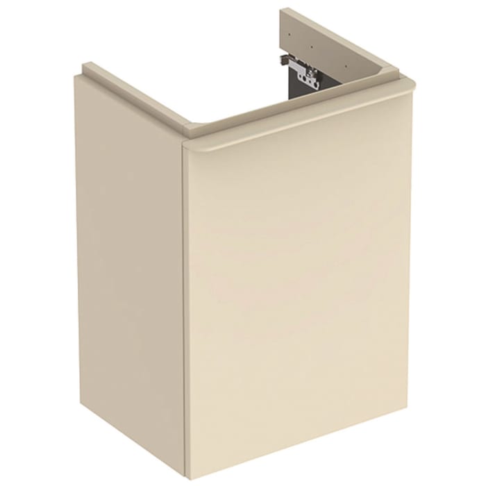 Geberit Smyle Square Handwaschbecken-Unterschrank 44,2 cm, Türanschlag rechts