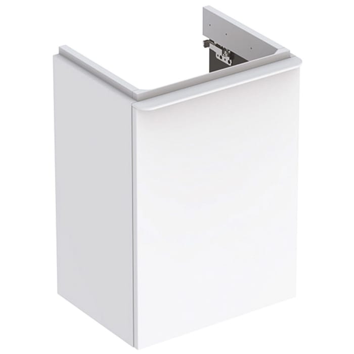 Geberit Smyle Square Handwaschbecken-Unterschrank 44,2 cm, Türanschlag links