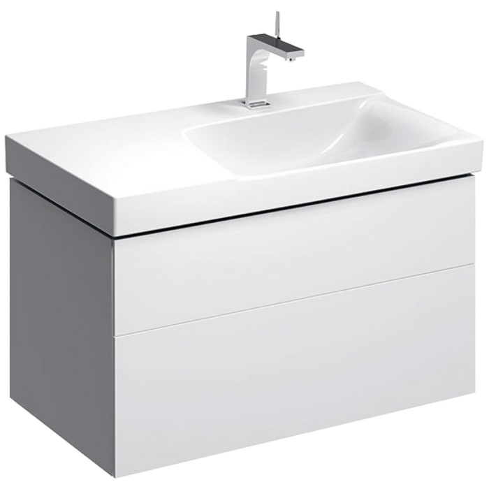 Geberit Xeno² Unterschrank für Waschtisch mit Ablagefläche, mit zwei Schubladen