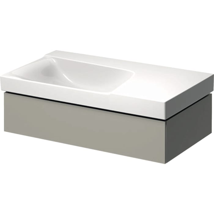 Geberit Xeno² Unterschrank für Waschtisch mit Ablagefläche, mit einer Schublade